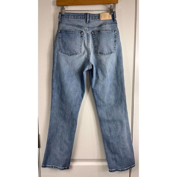 Everlane Women's The Cheeky Bootcut Jeans Light Wash Size 25 Regular - Picture 2 of 12